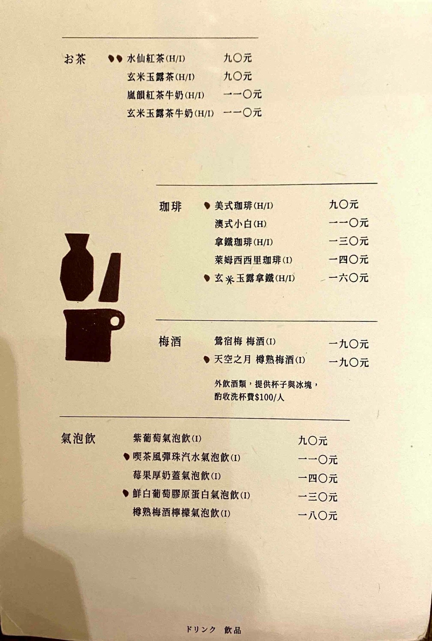 Waku Waku Pasta 赤峰店|中山站美食|和風義大利麵、鬆餅甜點推薦 - 第19張圖 菜單