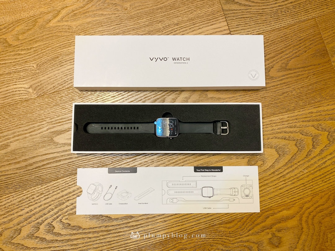 Vyvo Watch 2 日記|胖貓咪開箱|健康監測智慧手錶,首度開箱新鮮登場~結合區塊鏈科技邁向Web3.0時代 - 第5張圖 Vyvo Watch 2開箱分享