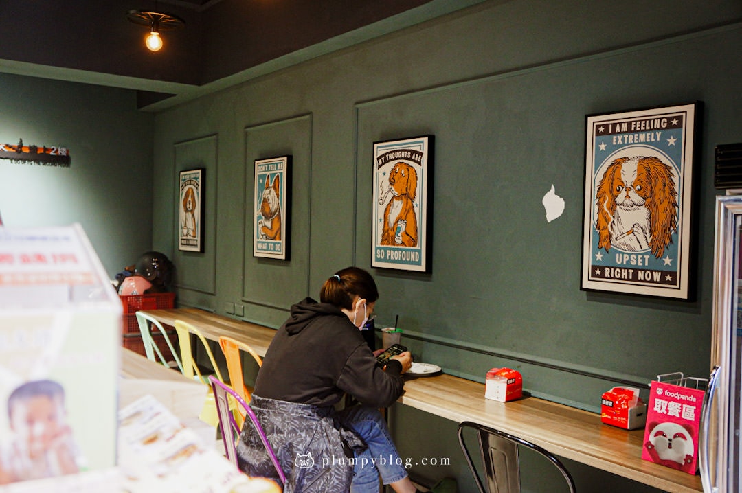 板橋美食|肥熊早早午餐|板橋重慶國小旁早午餐店,呆肥頭蛋堡卡拉雞腿超好吃,可愛寵物友善餐廳! - 第13張圖 肥熊早早午餐