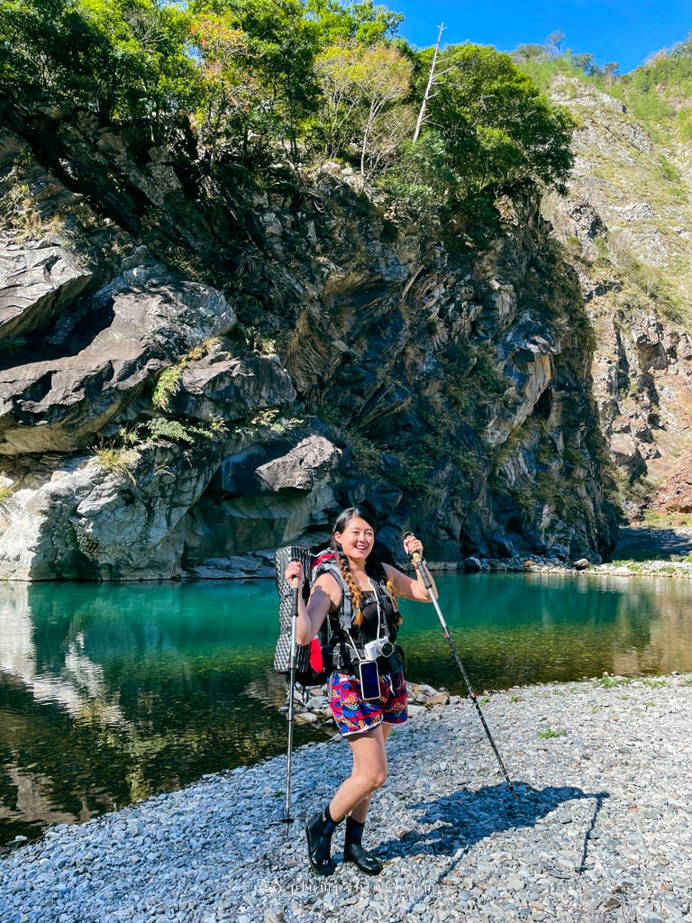 台中景點|馬陵溫泉|徒步溯溪包場絕美野溪溫泉,野營初體驗兩天兩夜。第一次Outdoor進化成胖貓咪3.0! - 第12張圖