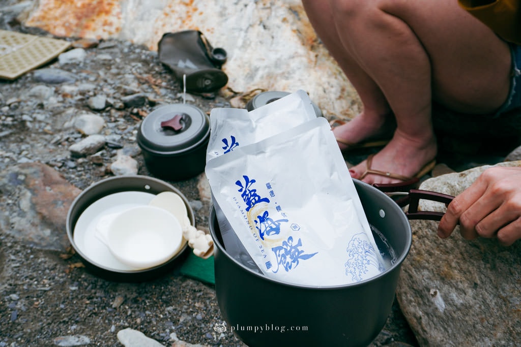 台中景點|馬陵溫泉|徒步溯溪包場絕美野溪溫泉,野營初體驗兩天兩夜。第一次Outdoor進化成胖貓咪3.0! - 第33張圖