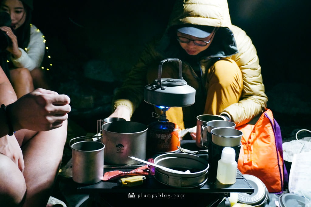 台中景點|馬陵溫泉|徒步溯溪包場絕美野溪溫泉,野營初體驗兩天兩夜。第一次Outdoor進化成胖貓咪3.0! - 第47張圖