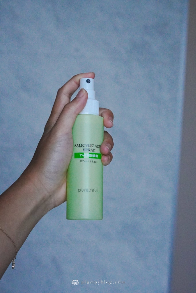 【開箱】pure.tiful純淨妍|2%水楊酸噴霧|淨痘無死角,噴出淨白美肌~無酒精香精色素,夏日美背就靠它! - 第6張圖