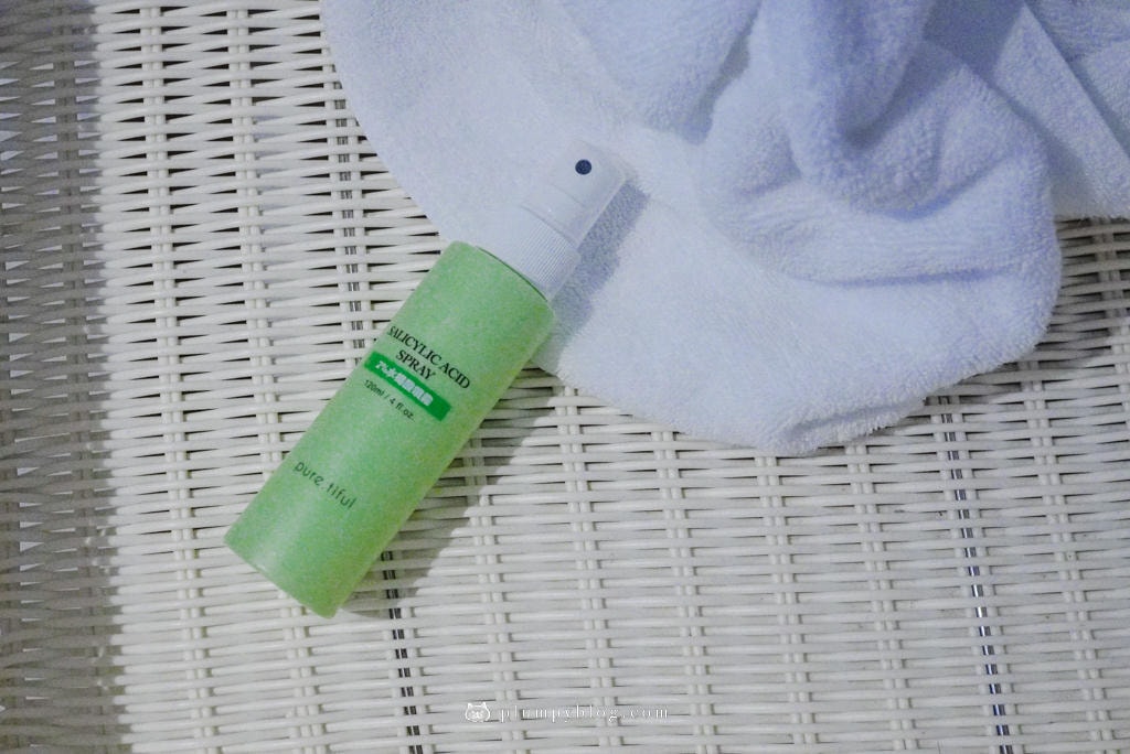 【開箱】pure.tiful純淨妍|2%水楊酸噴霧|淨痘無死角,噴出淨白美肌~無酒精香精色素,夏日美背就靠它! - 第9張圖