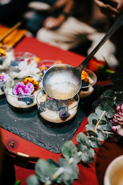 山海宴,時尚年菜派對!年菜創新料理,藝術級的視覺饗宴~大稻埕50年在地高級食材專家,專營佛跳牆、燕窩、干貝、海蜇頭。 - 第19張圖