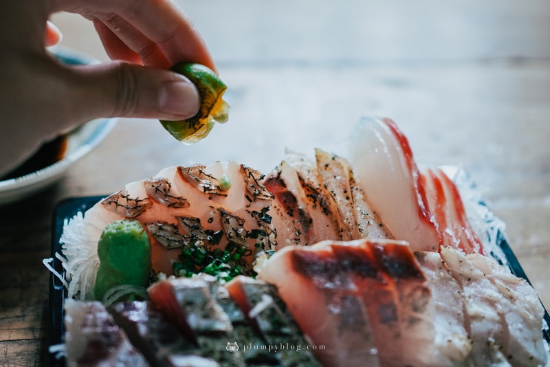 【澎湖美食】二崁聚落「魚好刺身專賣店」,每日最新鮮漁獲7種刺身都沒吃過!愛吃日式生魚片的快衝~ - 第9張圖