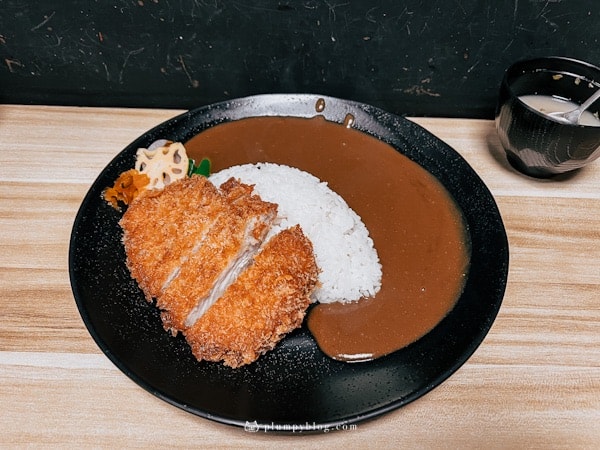 【樹林美食】墨屋|榕樹下的日式咖哩炸豬排好吃,CP值超高!手作台式綿綿冰每日口味限量供應中~ - 第7張圖