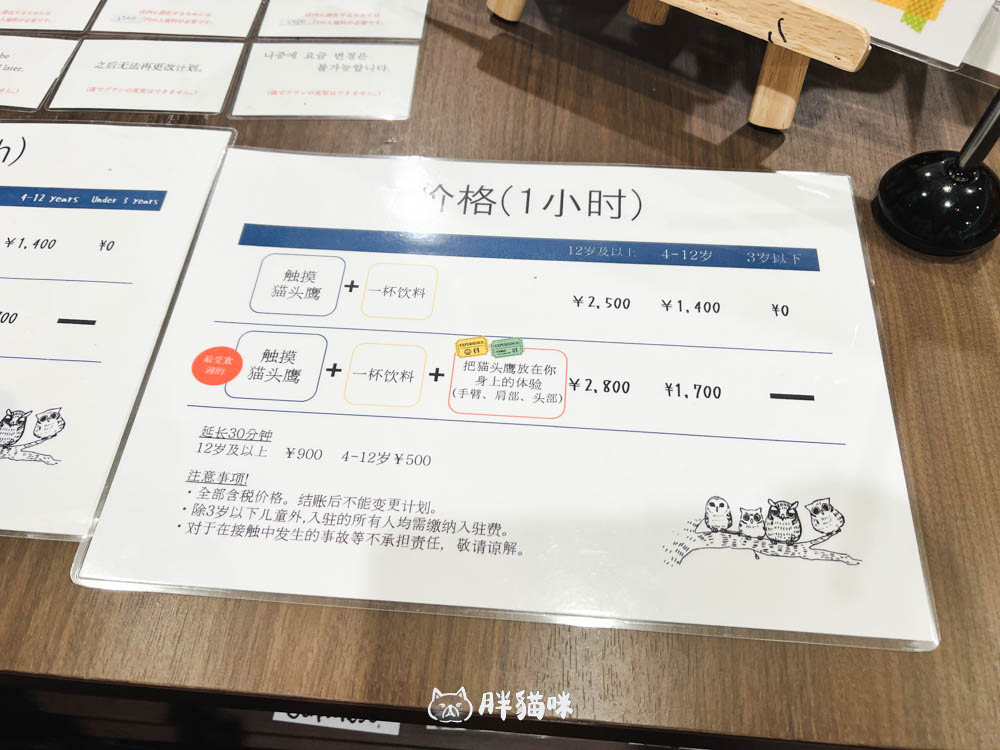 日本旅遊推薦:台灣體驗不到!大阪必訪貓頭鷹咖啡廳Chouette完整攻略,近距離互動萌到炸 - 第27張圖