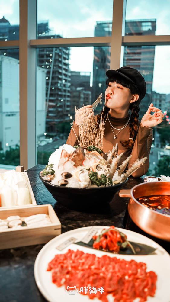 明粵頂級海鮮火鍋|大直NOKE忠泰生活百貨美食推薦,午市限定高CP值海陸雙人套餐+桌邊代煮療癒饗宴 - 第3張圖